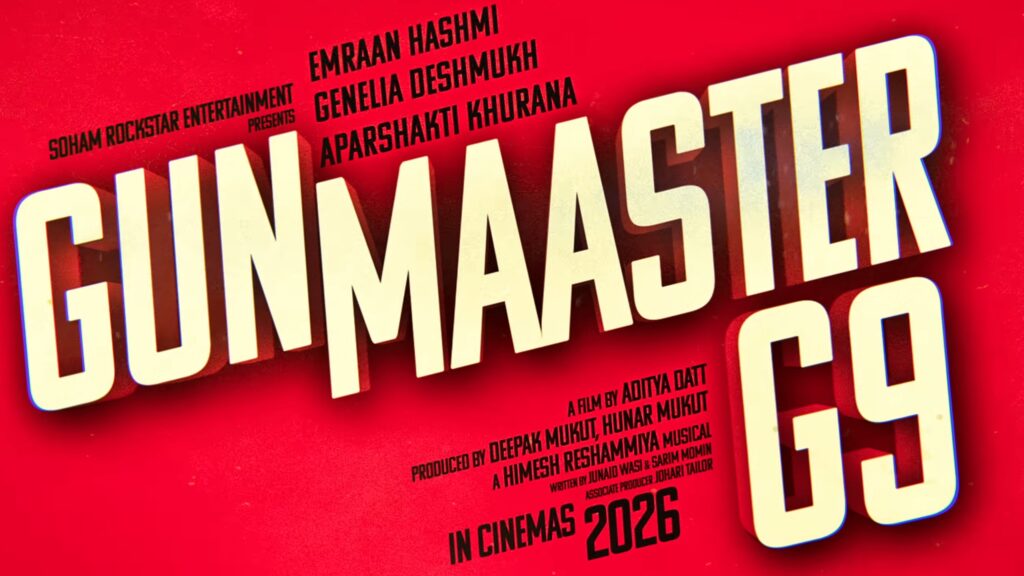 Emraan Hashmi's Upcoming Blockbuster Movie Gunmaaster G9 Announcement