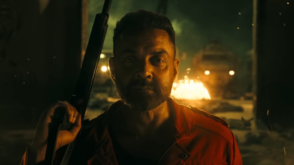 Jana Nayagan trailer action scene with Thalapathy Vijay