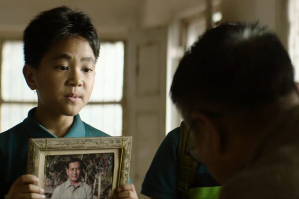 Boong movie poster showing the Manipuri film starring child actor Gugun Kipgen