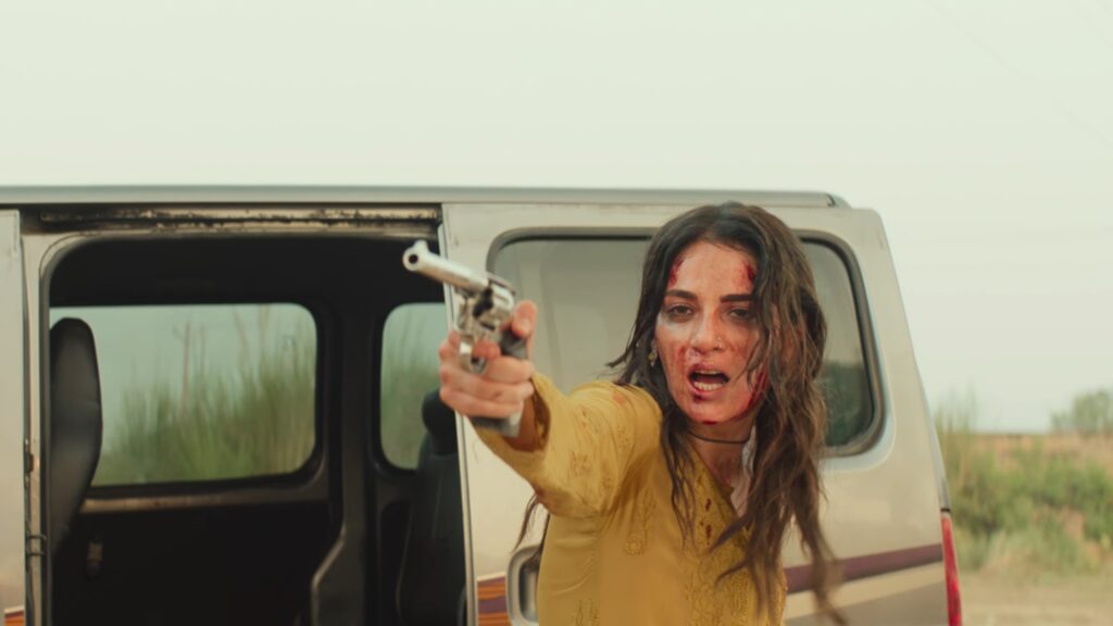 Anil Kapoor performing a realistic action scene in Subedaar movie