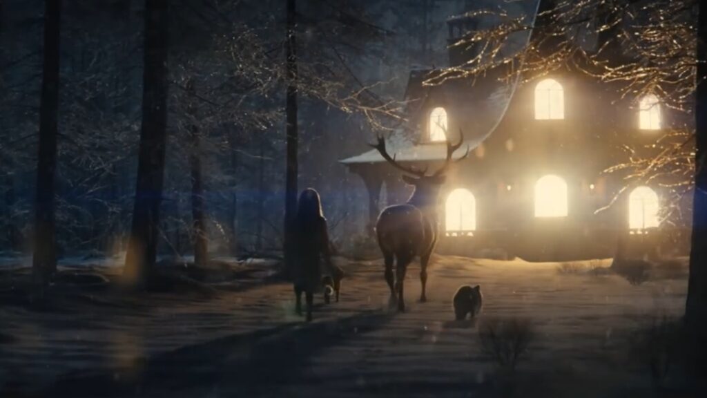 Mysterious alien-related scene from Disclosure Day sci-fi movie