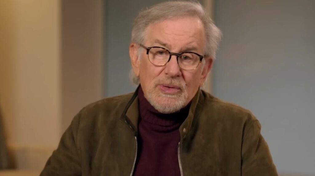 Scene from Steven Spielberg's sci-fi mystery film Disclosure Day