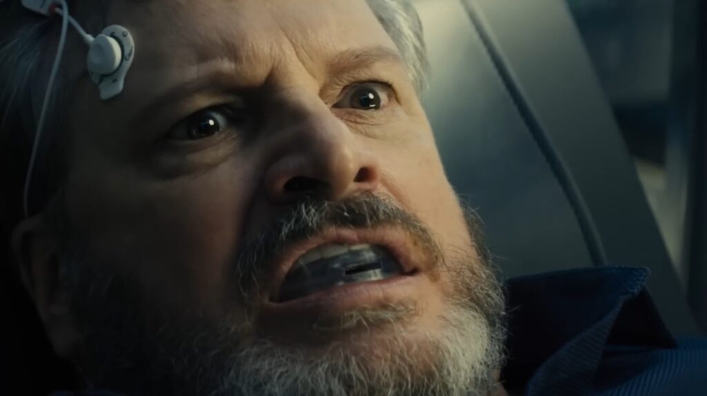 Mysterious alien-related scene from Disclosure Day sci-fi movie