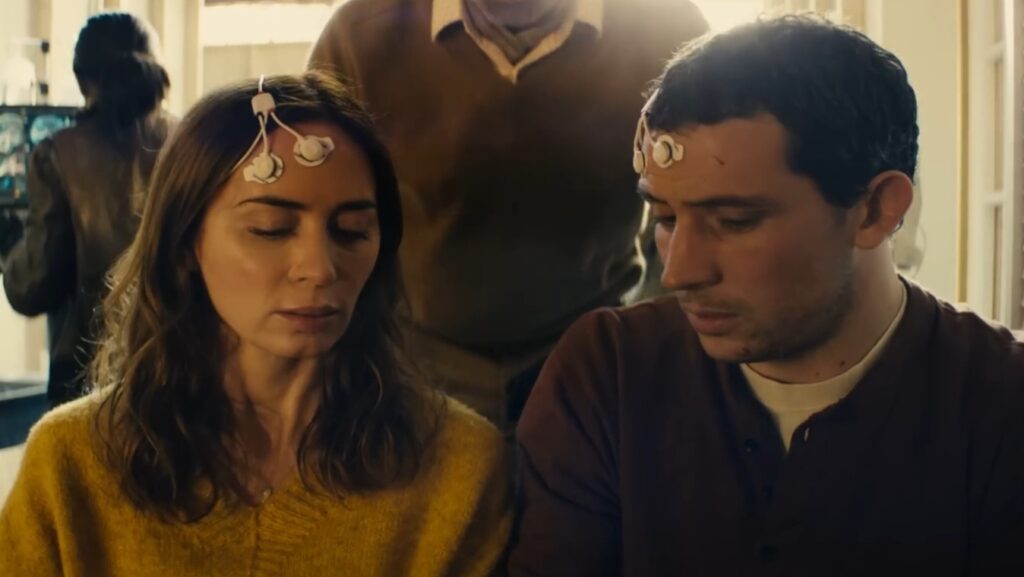 Emily Blunt in a scene from Disclosure Day movie